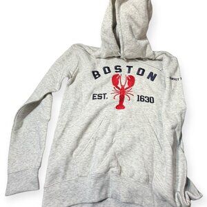 Harvey Traveler Boston Lobster Hoodie – Gray – Size S